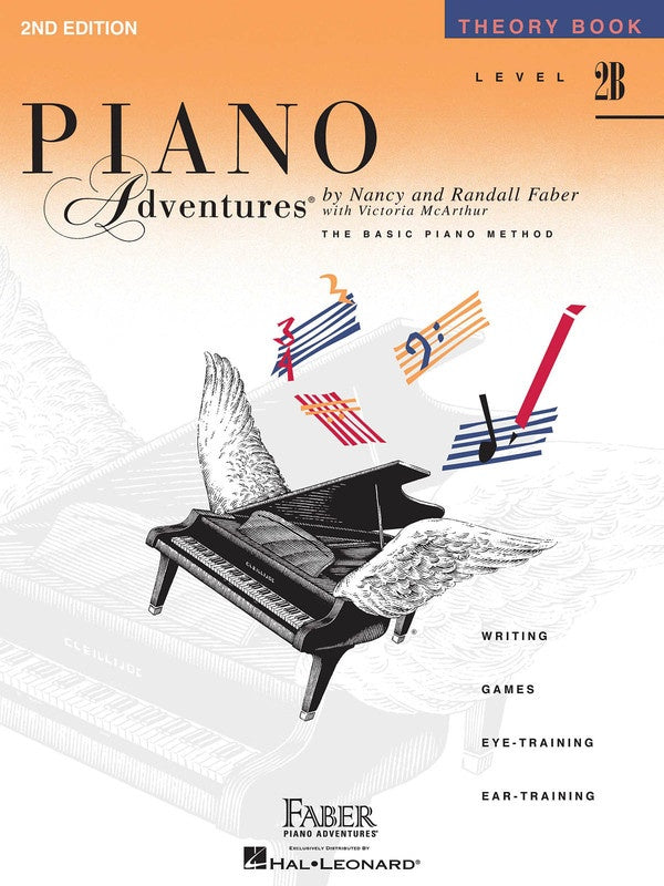 Piano Adventures Level 2B - Theory Book