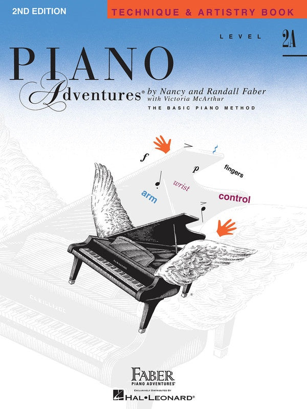 Piano Adventures Level 2A - Technique & Artistry Book