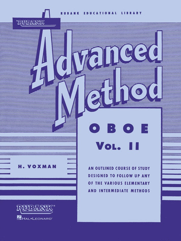 Rubank Advanced Method - Oboe, Vol. 2