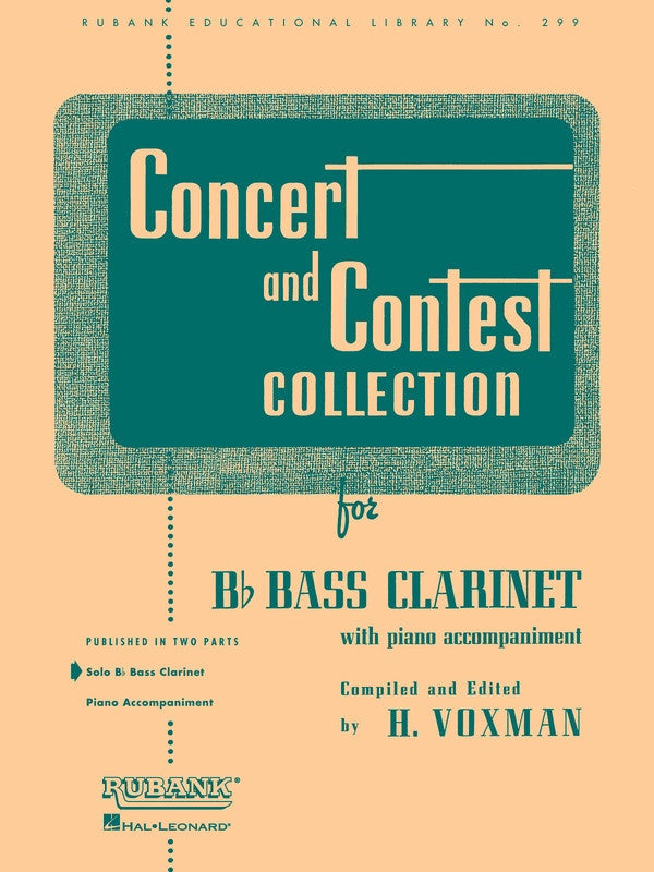 Concert and Contest Collection - Bb Bass Clarinet