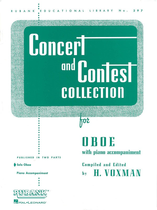 Concert and Contest Collection - Oboe