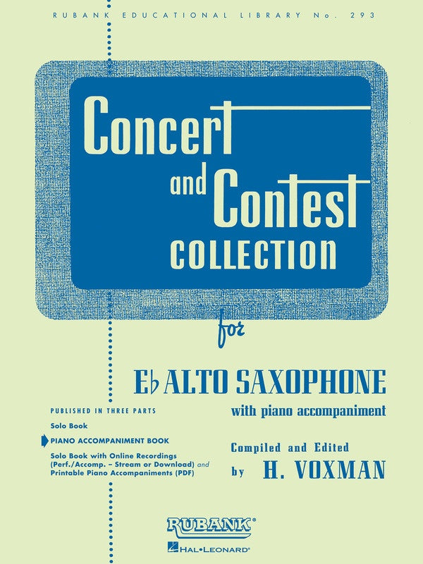 Concert and Contest Collection - Eb Alto Sax