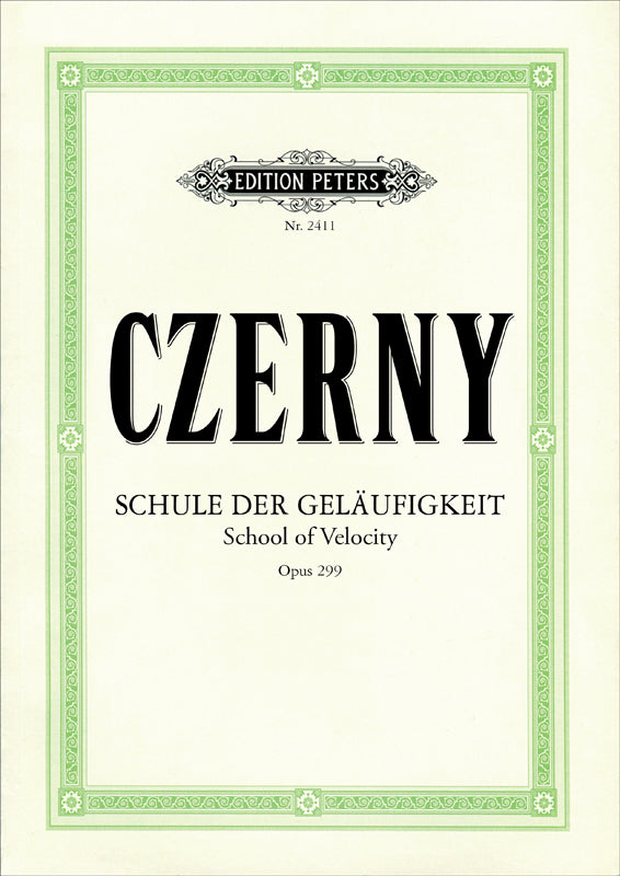 Czerny: School of Velocity Op. 299, Complete