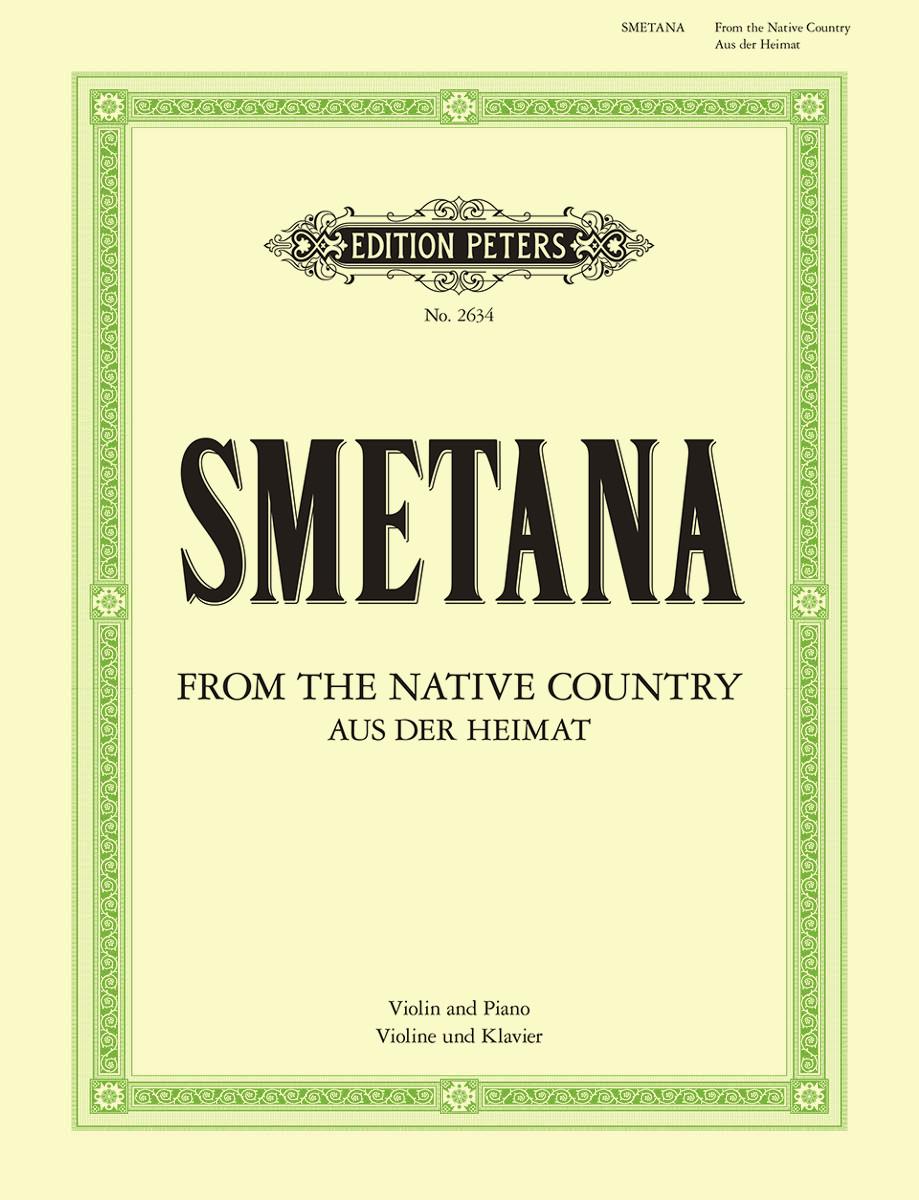 Smetana: From My Native Country for Violin & Piano