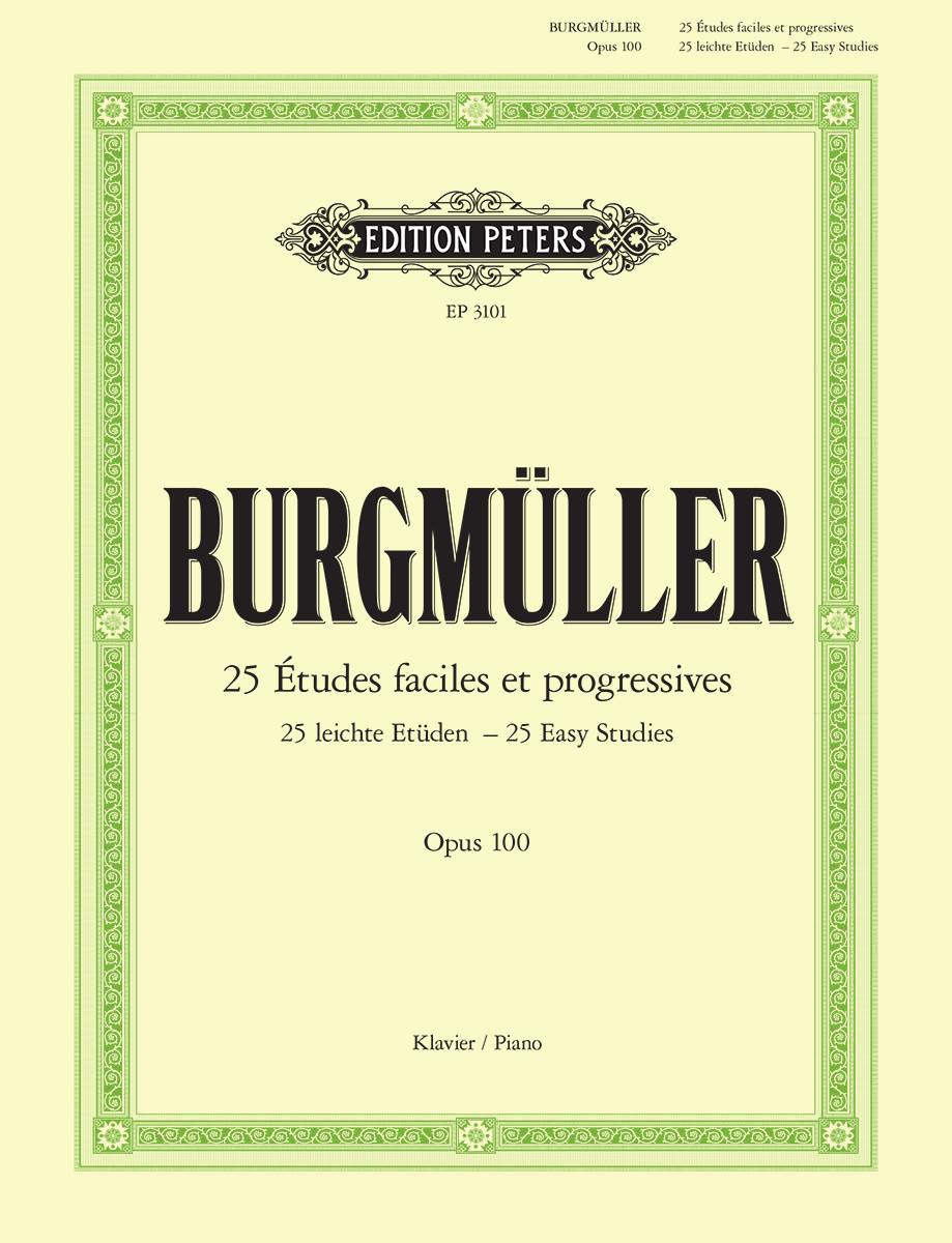 Burgmuller: 25 Easy & Progressive Studies Op. 100