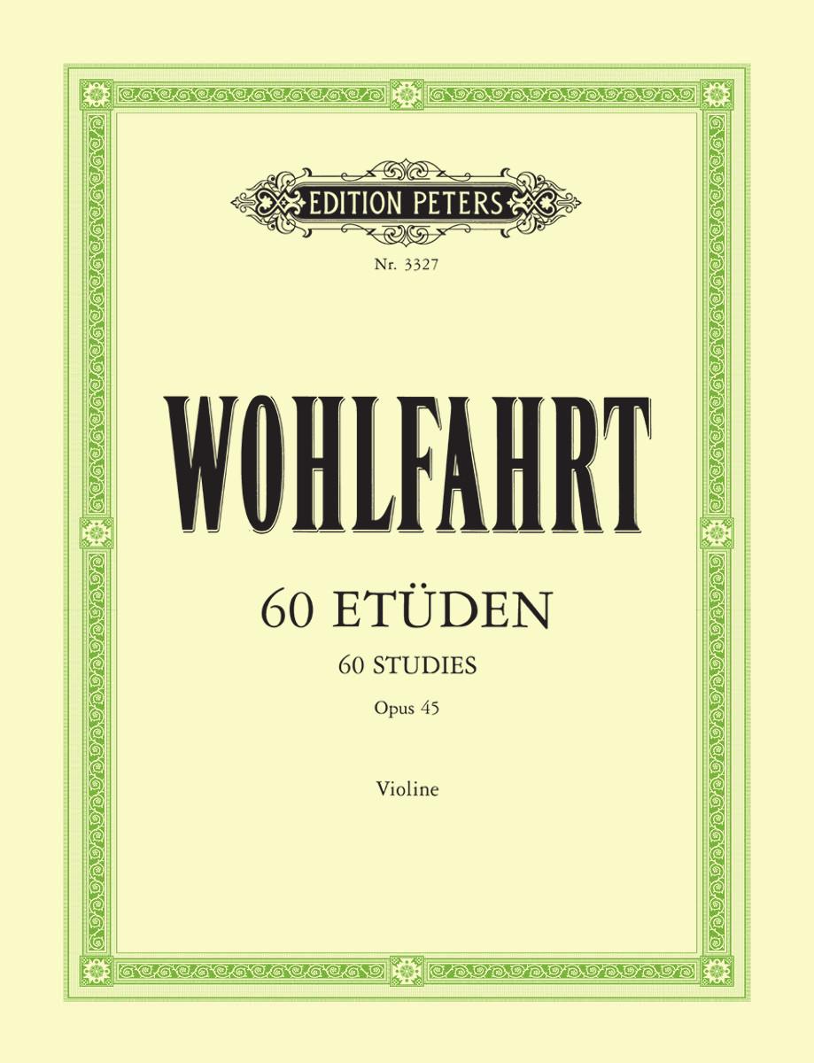 Wohlfahrt / Sitt: 60 Studies Op. 45 for Violin