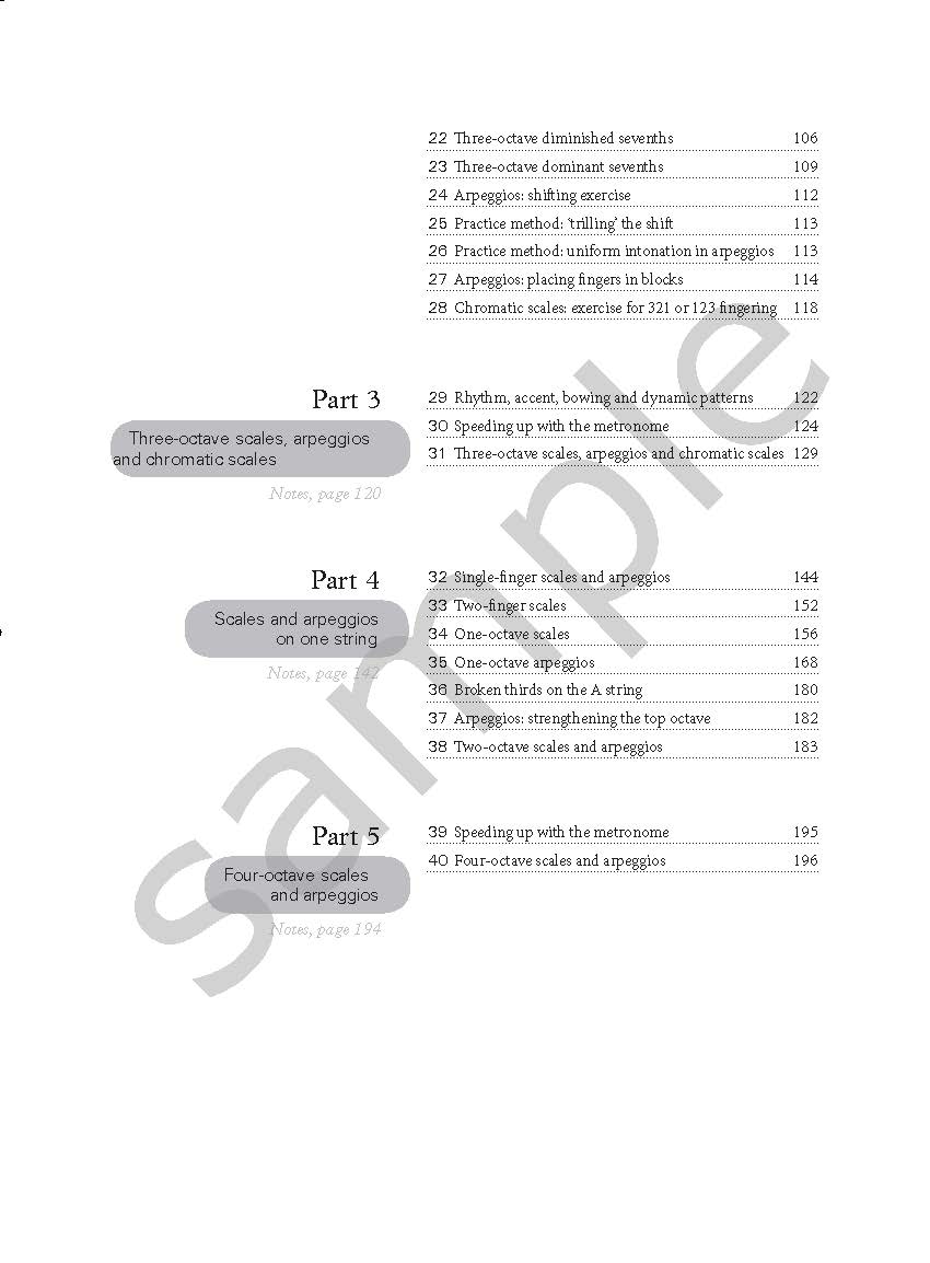 Scales for Viola by Simon Fischer