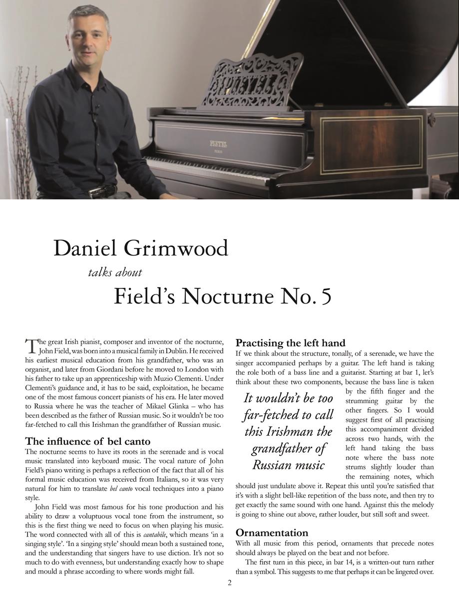 Field: Nocturne No. 5 for Solo Piano