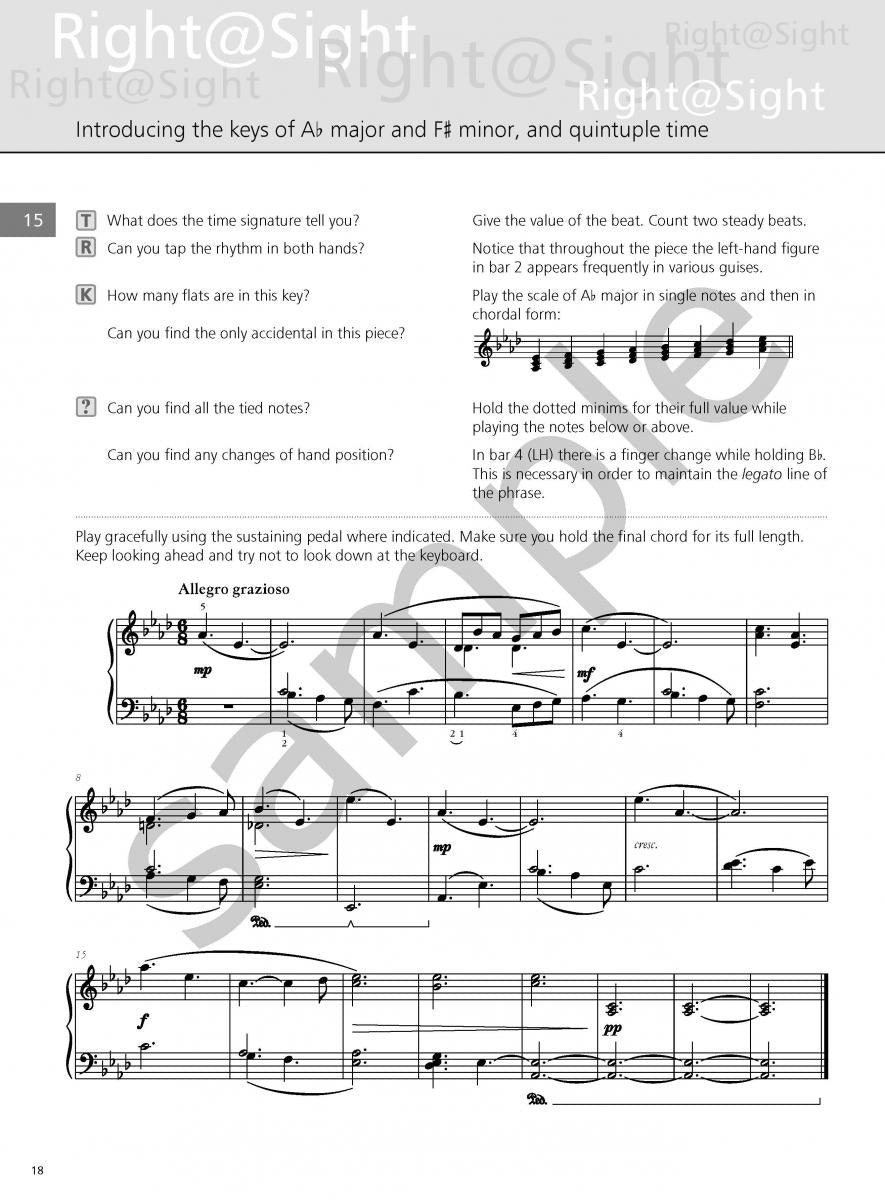 Right@Sight for Piano, Grade 5