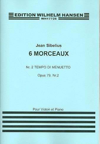 Sibelius: Six Pieces Op. 79, No. 2: Tempo di Menuetto