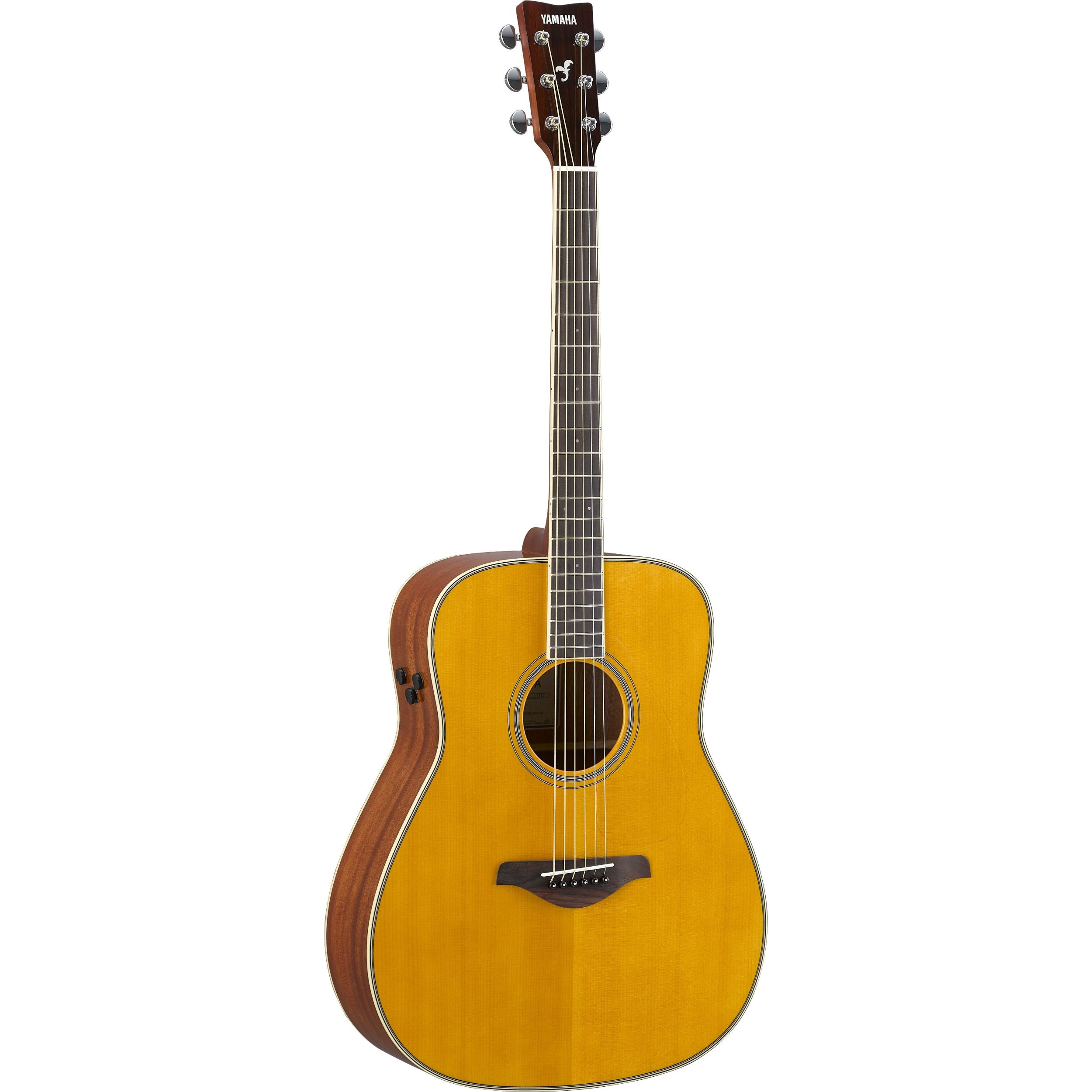 Yamaha FG-TA TransAcoustic Guitar, Vintage Tint