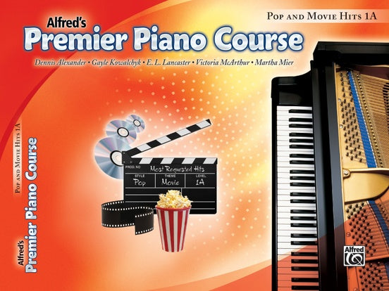 Alfred's Premier Piano Course, Pop and Movie Hits 1A