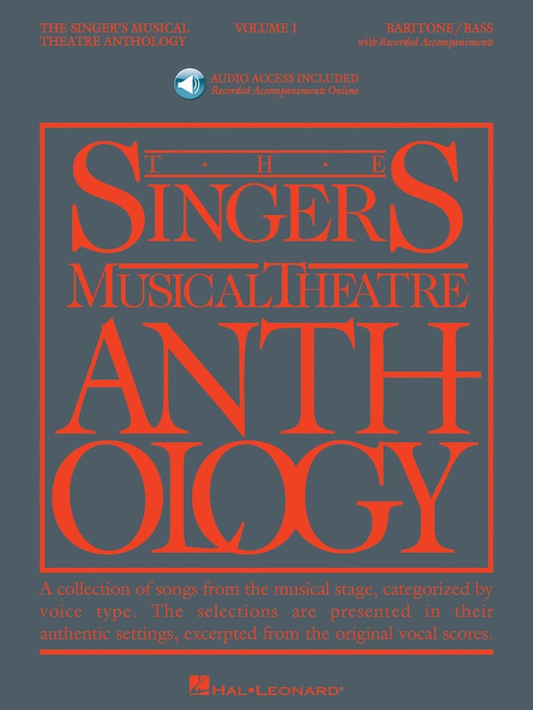 The Singer's Musical Theatre Anthology Vol.1 - Baritone/Bass