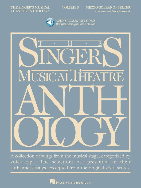 The Singer's Musical Theatre Anthology Vol.3 - Mezzo Soprano