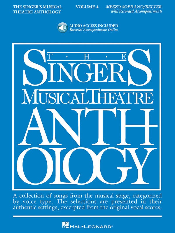 The Singer's Musical Theatre Anthology Vol.4 - Mezzo Soprano