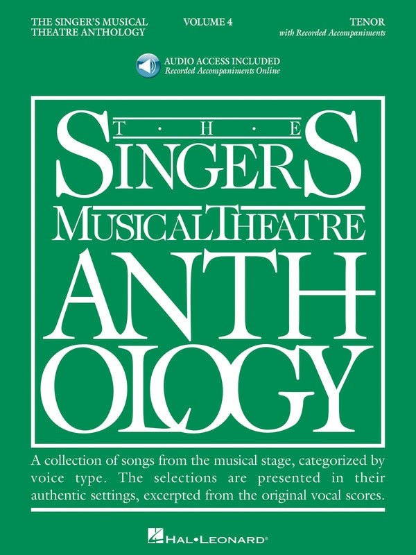 The Singer's Musical Theatre Anthology Vol.4 - Tenor
