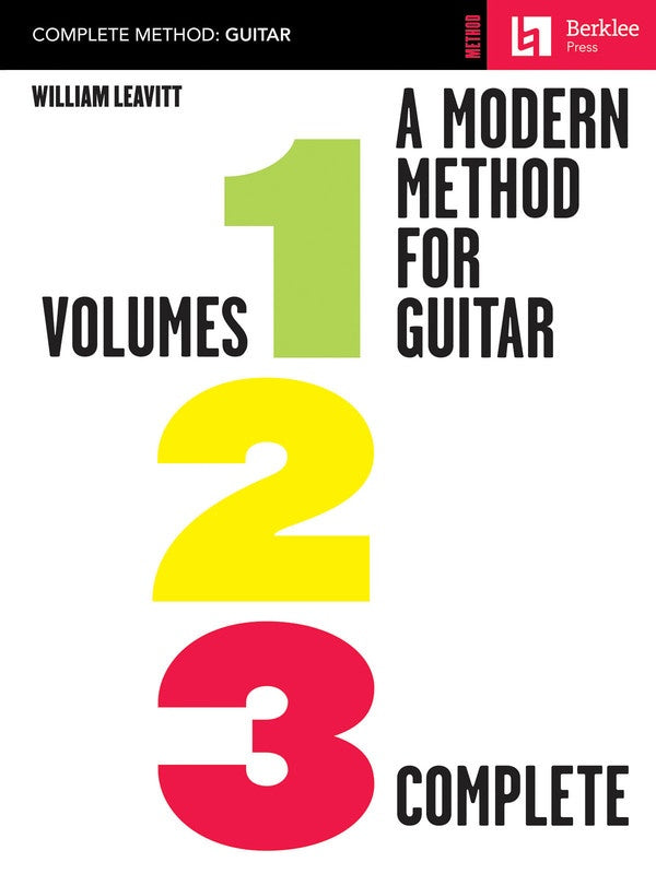 A Modern Method for Guitar, Volumes 1, 2, 3 Complete