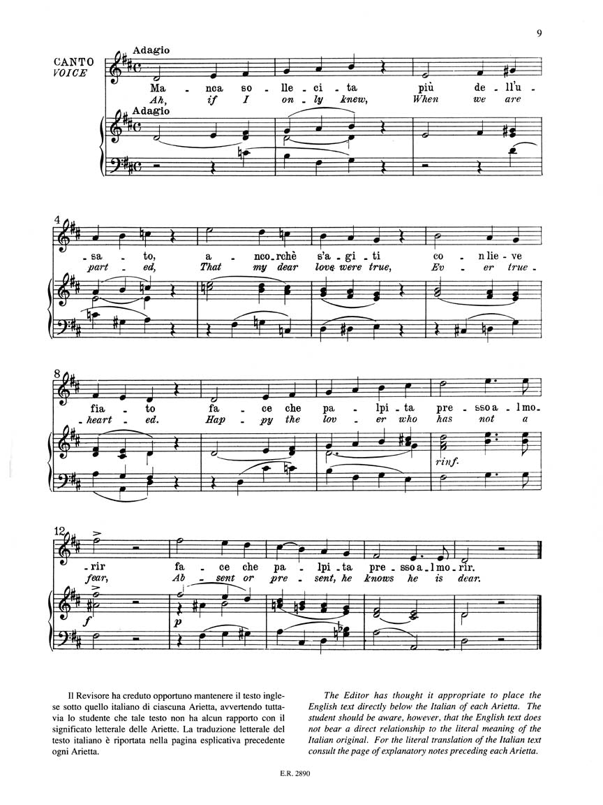 Vaccai: Practical Method of Singing