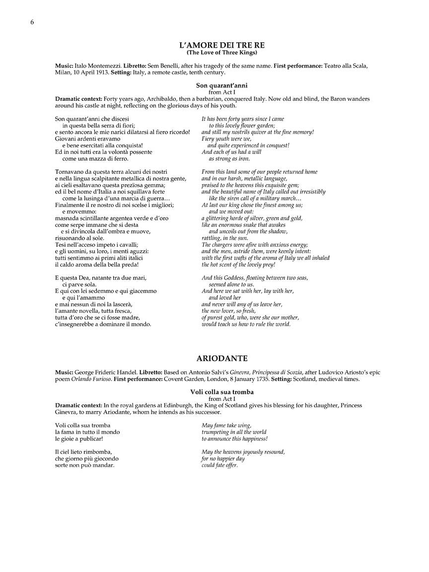 Anthology of Italian Opera - Bass