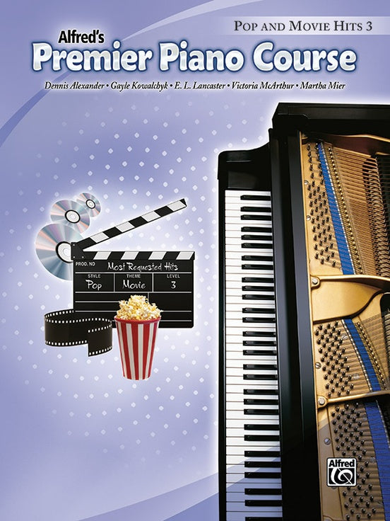 Alfred's Premier Piano Course, Pop and Movie Hits 3
