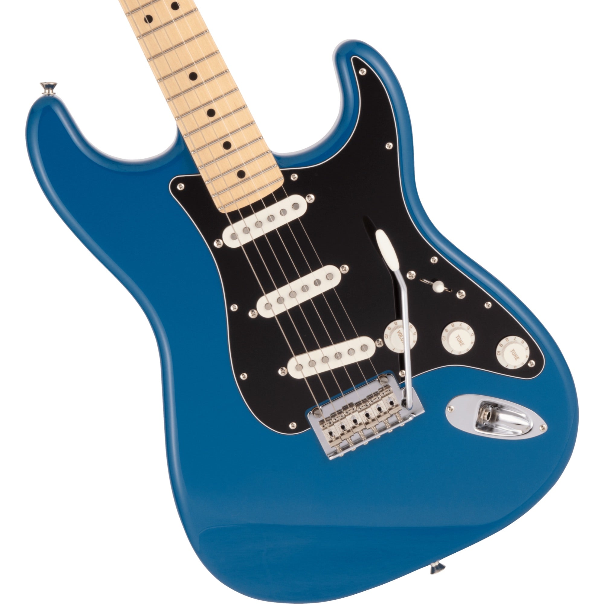 Fender Made in Japan Hybrid II Stratocaster Electric Guitar, Forest Blue incl Gig Bag