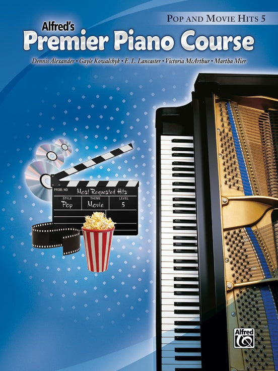 Alfred's Premier Piano Course, Pop and Movie Hits 5