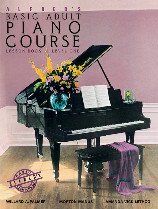 Alfred's Basic Adult Piano Course: Lesson Book 1 Bk-CD