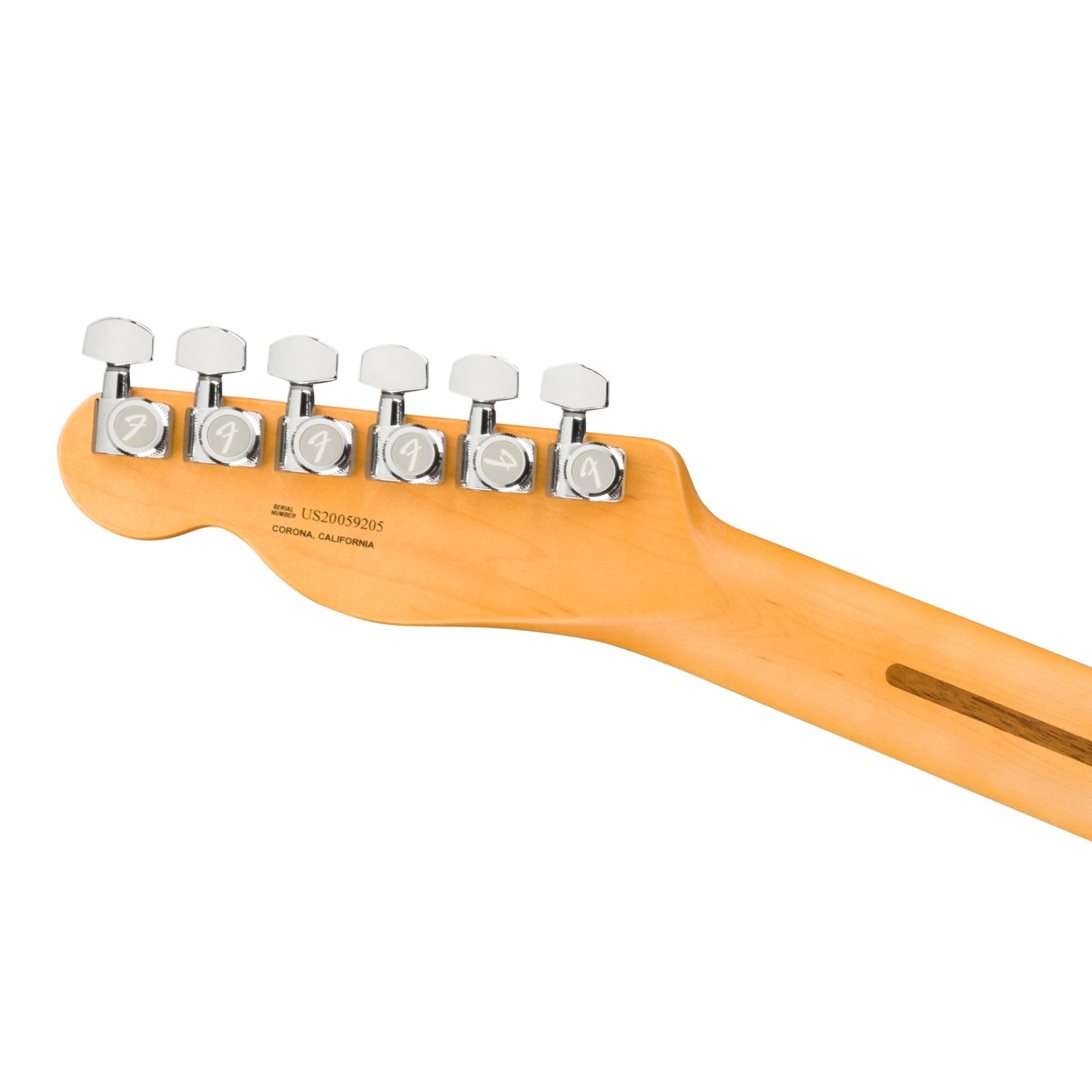 Fender American Ultra Luxe Telecaster, Transparent Surf Green