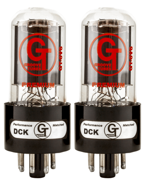 Groove Tubes GT-6V6-C Gold Series #4 ペア Power Amp Tubes | GT-6V6-S DUETS | Groove Tubes