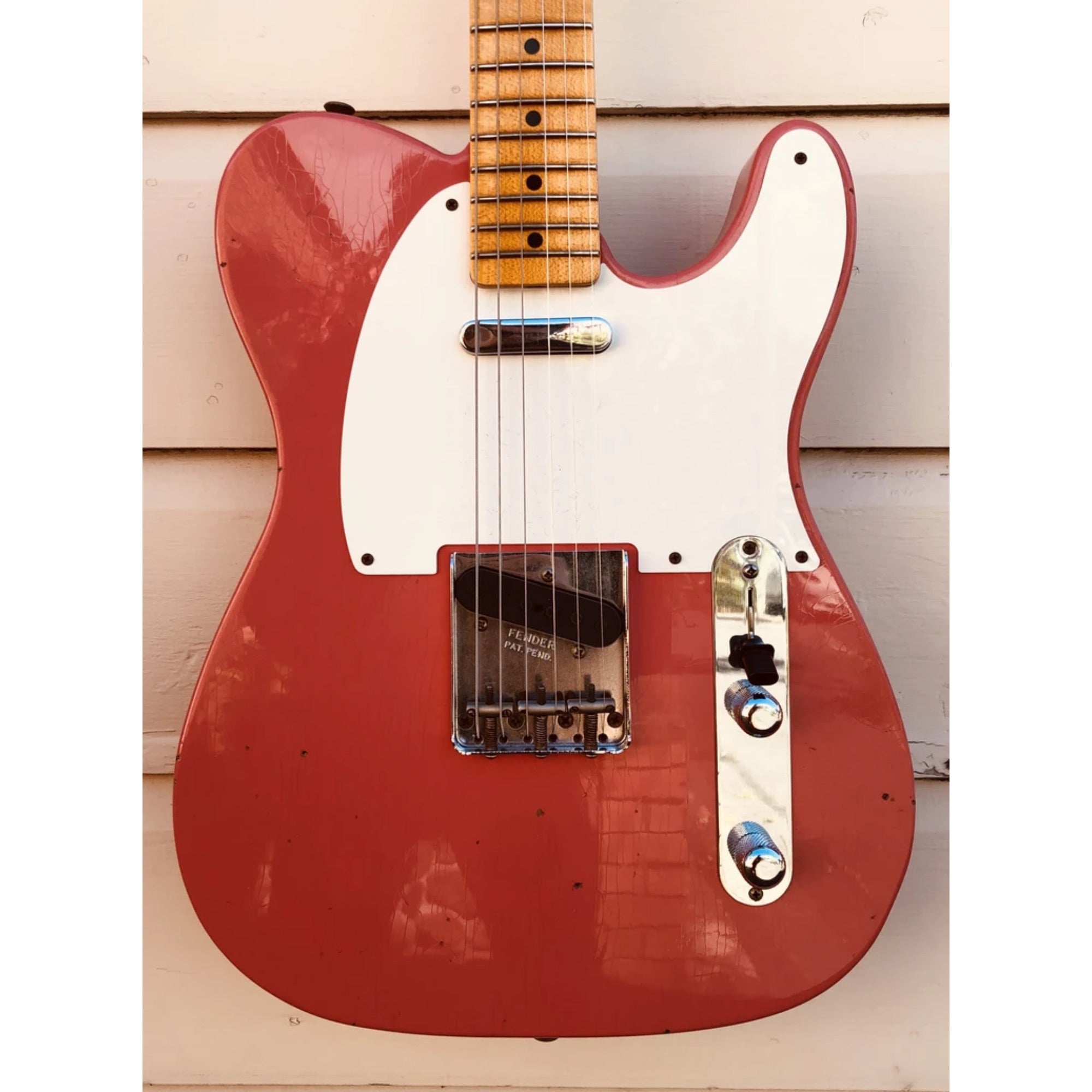 Fender Custom Shop 1956 Telecaster Faded Aged Fiesta Red
