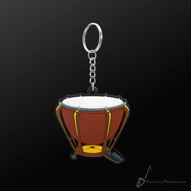 Music Key Ring - Timpani