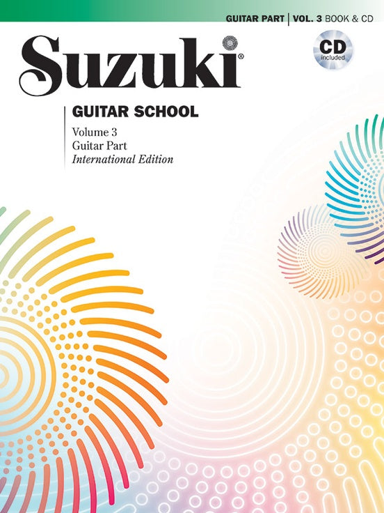 Suzuki Guitar School, Volume 3, Book & CD