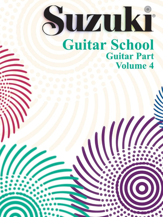 Suzuki Guitar School, Volume 4, Guitar Part