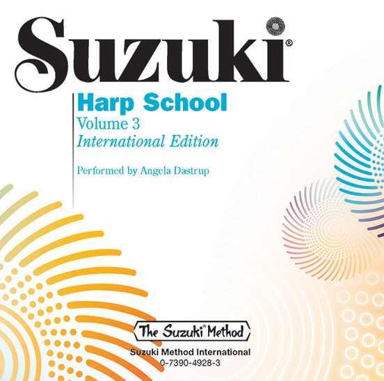 Suzuki Harp School, Volume 3, CD Only