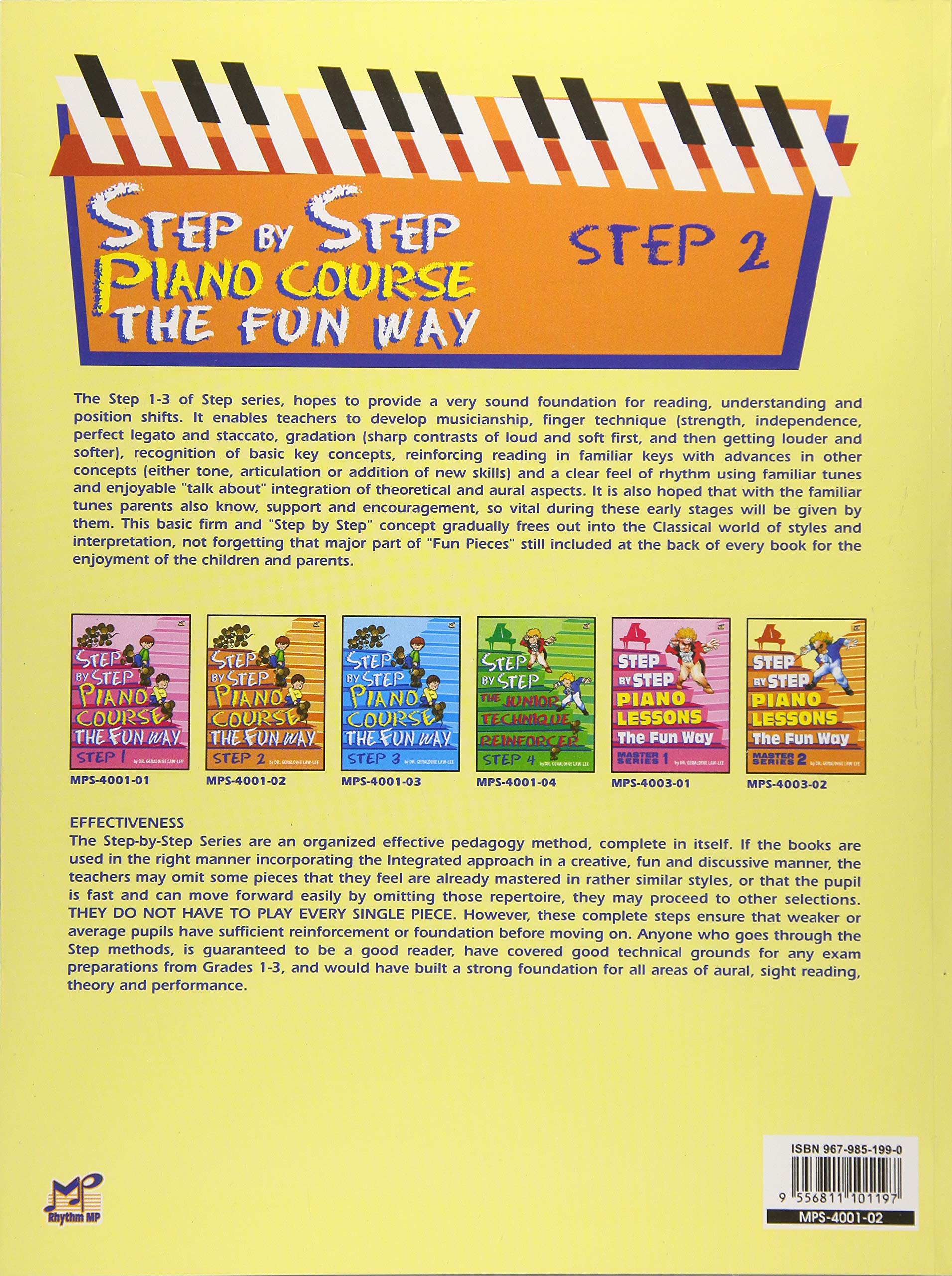 Step By Step Piano Course The Fun Way Step 2