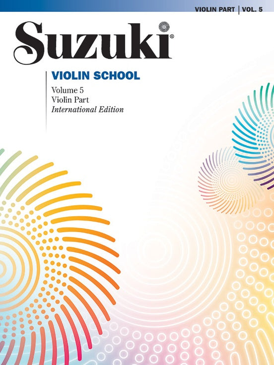 Suzuki Violin School Volume 5, Violin Part