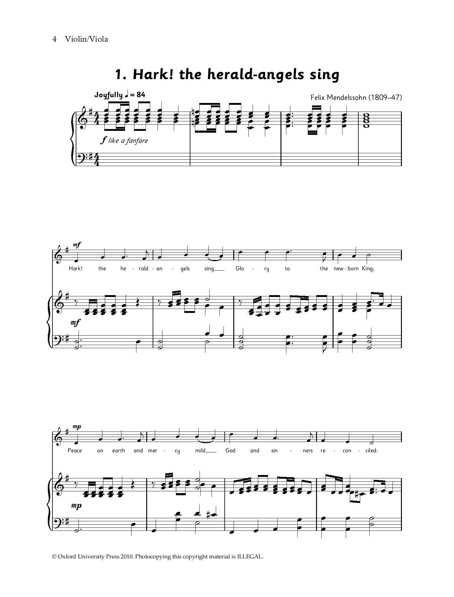 Fiddle & Viola Time Christmas: Piano Accompaniment Book