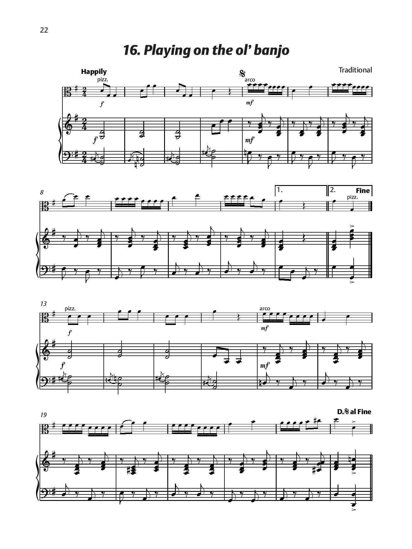 Viola Time Runners, Piano Accompaniment Book