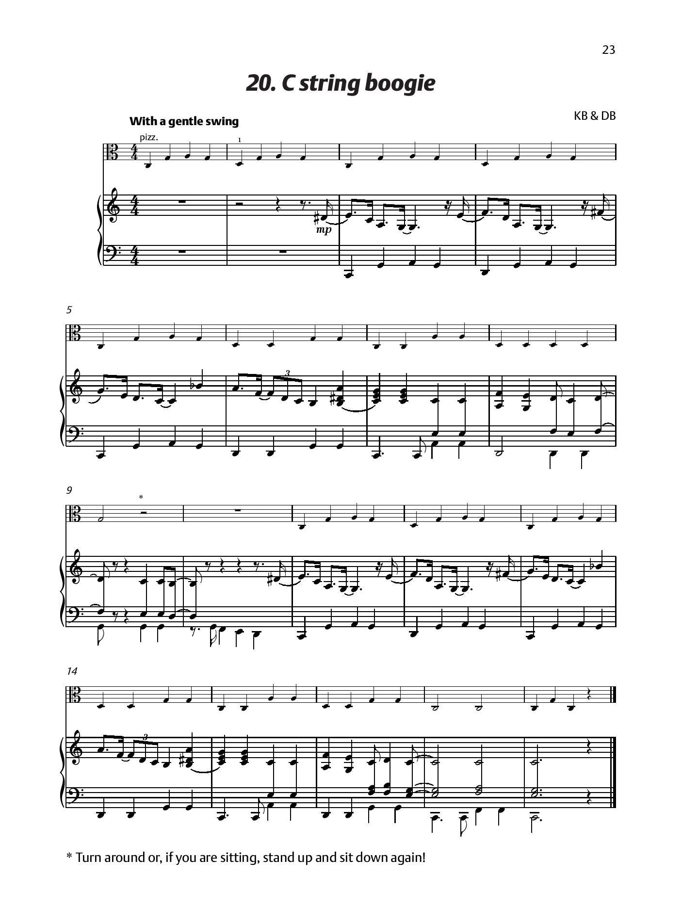 Viola Time Joggers, Piano Accompaniment Book