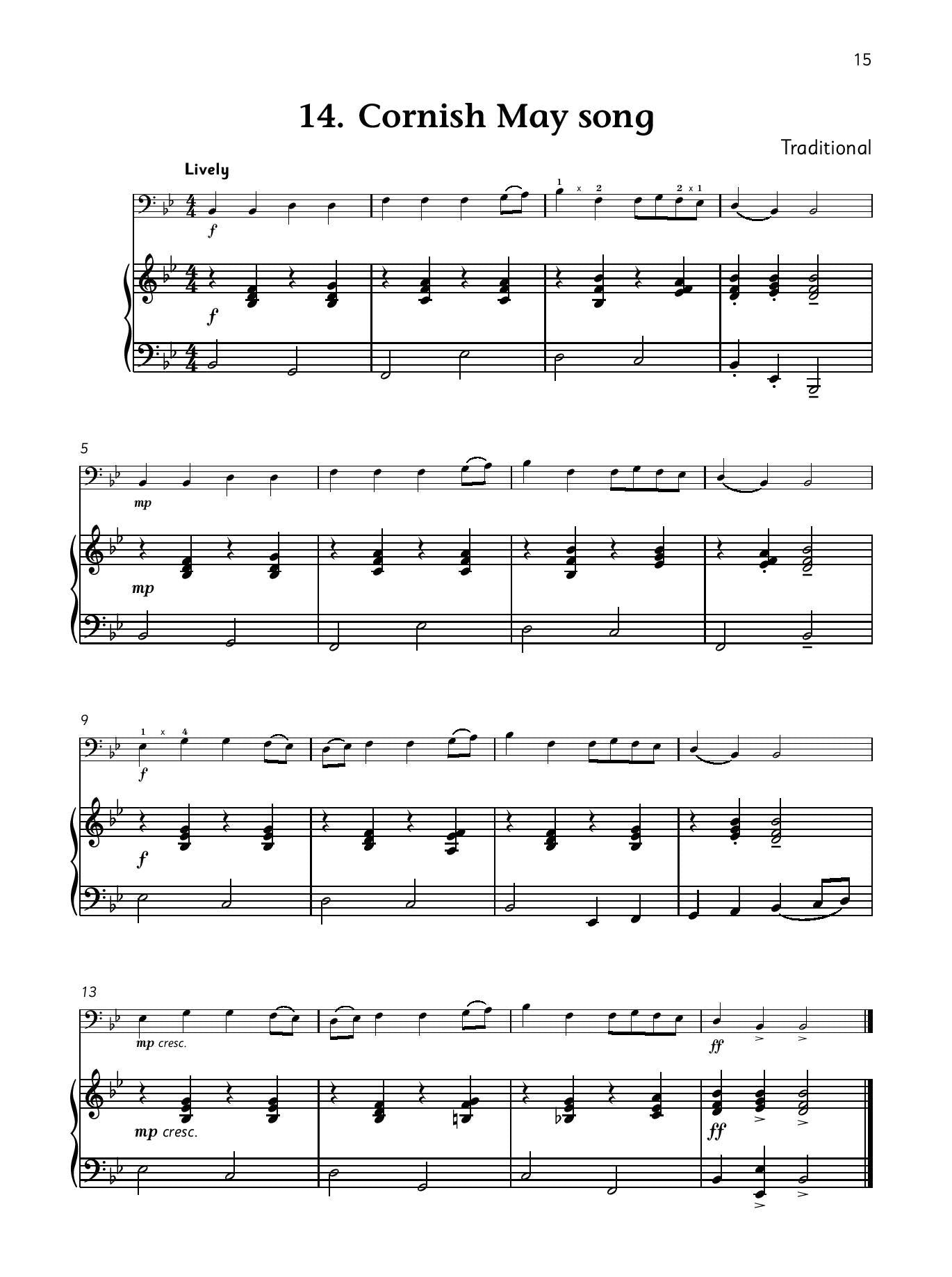Cello Time Runners, Piano Accompaniment Book