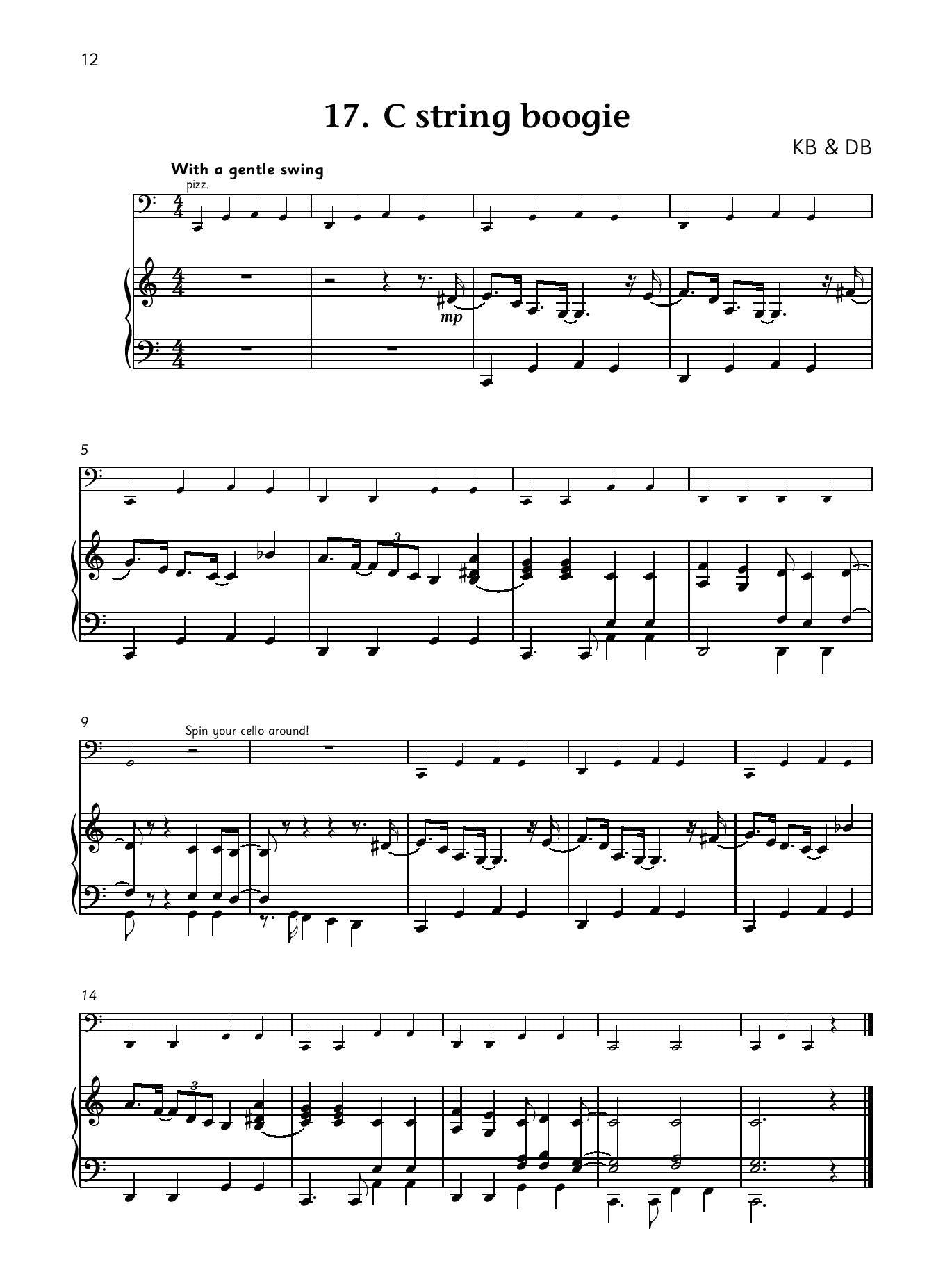 Cello Time Joggers - Libro Di Accompagnamento Al Pianoforte Per Violoncello - Foto 5