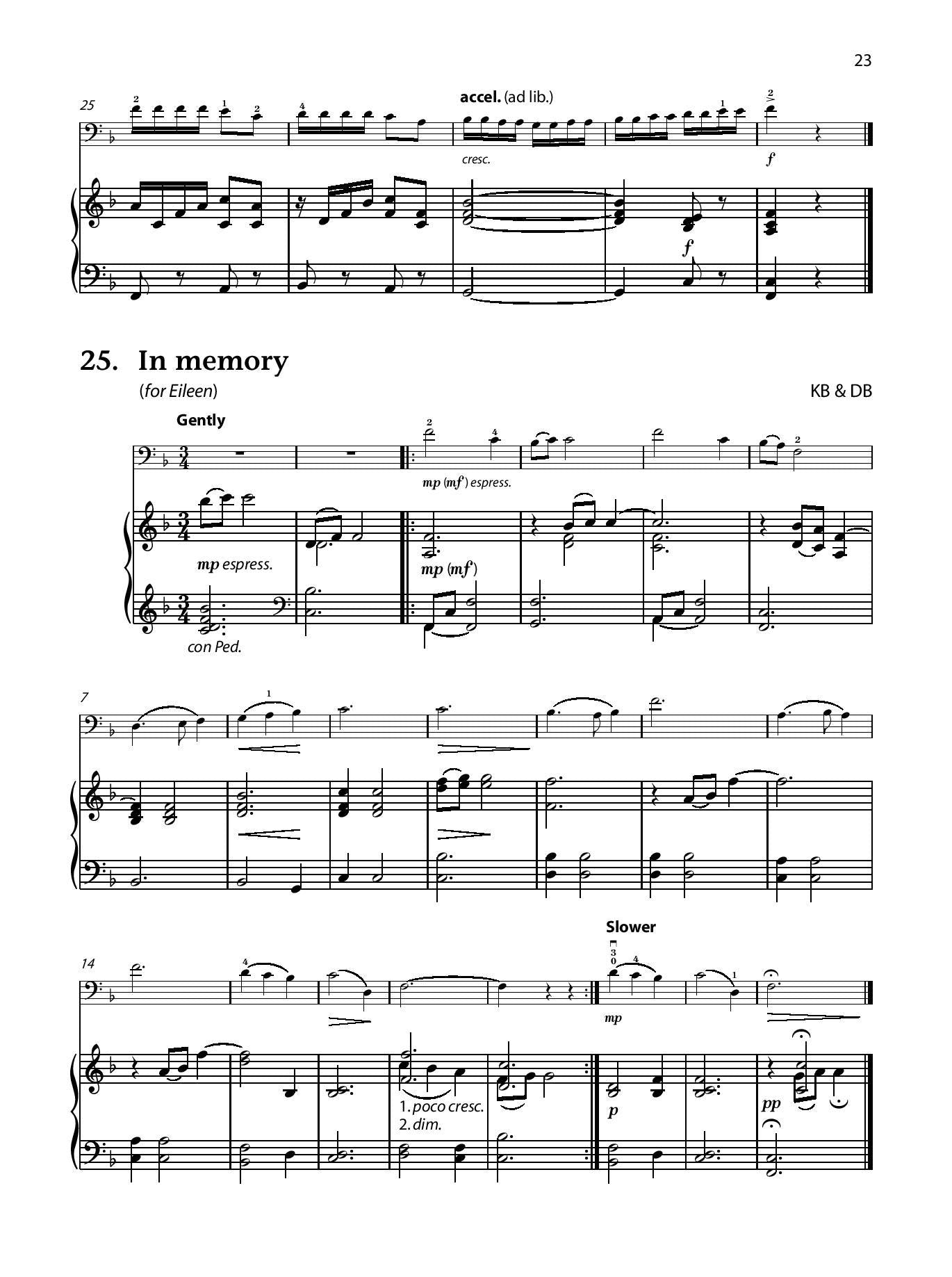 Cello Time Sprinters, Piano Accompaniment Book