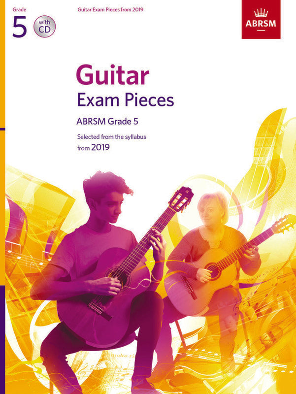 ABRSM Guitar Exam Pieces from 2019 Grade 5 Book/CD