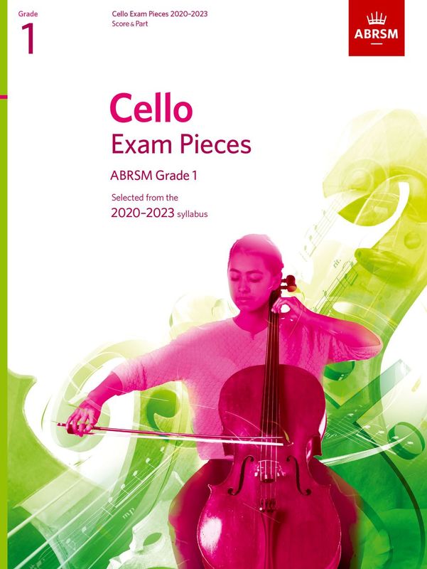 ABRSM Cello 2020-23 Grade 1 Cello/Piano