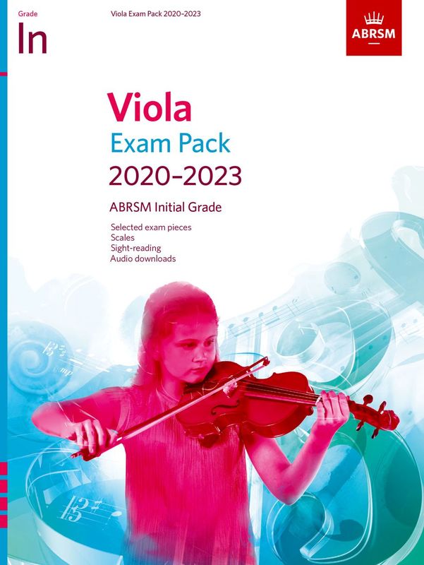 ABRSM Viola Initial Grade Exam Pack 2020-23