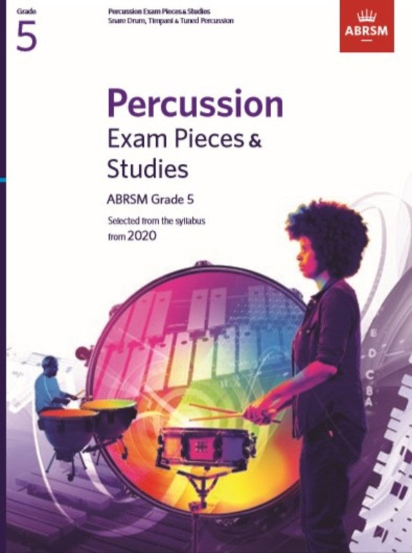 ABRSM Percussion Pieces & Studies from 2020 Gr 5