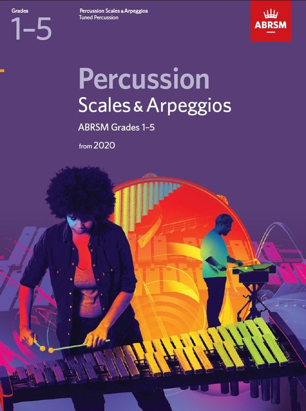 ABRSM Percussion Scales and Arpeggios Grades 1-5