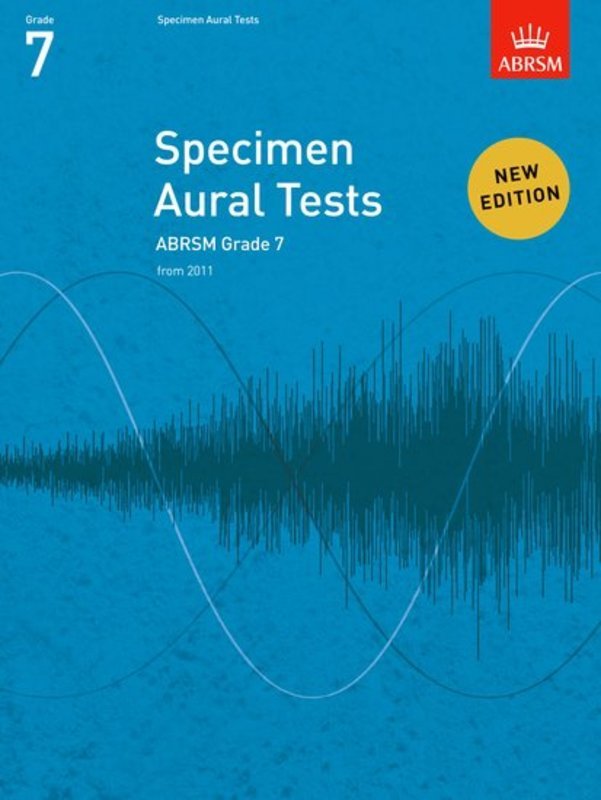 ABRSM Specimen Aural Tests Grade 7 Book Only