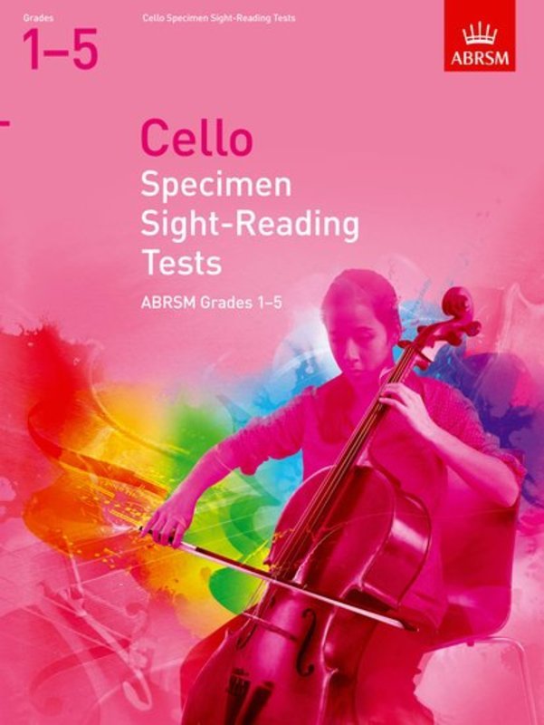 ABRSM Cello Specimen Sight-Reading Tests Gr 1-5