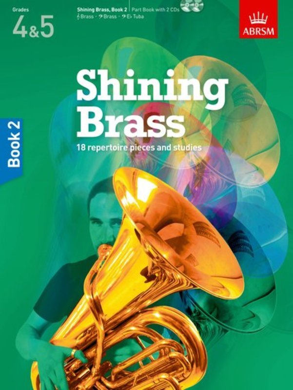 ABRSM Shining Brass Book 2 Grades 4-5 Book/CD